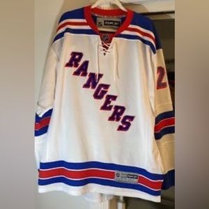 Used XL NEW YORK RANGERS REEBOK JERSEY PETR PRUCHA